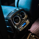 2019-2023 Mercedes Benz G-Class W464 W463A Dry Carbon Fiber Rear Air Vent Anti-kick Cover Generic