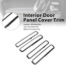 2019-2023 Mercedes Benz G-Class W464 W463A Dry Carbon Fiber Inner Door Frame Cover Trim Generic