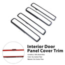 2019-2023 Mercedes Benz G-Class W464 W463A Dry Carbon Fiber Inner Door Frame Cover Trim Generic