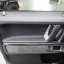 2019-2023 Mercedes Benz G-Class W464 W463A Dry Carbon Fiber Inner Door Frame Cover Trim Generic