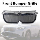 2023-2025 BMW U11 iX1 EV BEV Black Chrome Front Bumper Grill Grille Generic