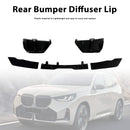 2025 BMW X3 G45 M-Sport + Gloss Black Rear Bumper Diffuser Lip Generic