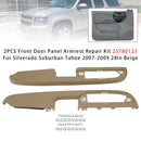 2007-2009 GMC Yukon 2 Front Door Panel Armrest Repair Kit Part Number 25780117 25780123 Generic