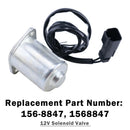Caterpillar CAT engines: 3003 156-8847 12V solenoid valve CA1568847 Generic