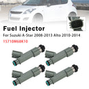 2010-2011 Suzuki Swift 1st Gen 4 kpl ruiskutussuutin 15710M68K10 Generic