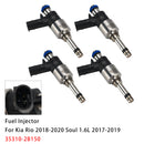 2018-2020 Hyundai Accent 1,6L 4stk drivstoffinjektor 35310-2B150 353102B150 Generisk