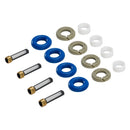 2011-2016 Mini Cooper Countryman 1.6L Fuel Injector Seal O-Ring 0261500073 0261500494 13537591623 13538682350 Generic