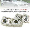 2005-2008 BMW 3 Series E90 (Sedan) (before facelift) Rear Left Bulb Holder Socket 63217183841 63216937475 Generic