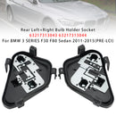2011-2015 BMW 3-serie F30 F80 Sedan (Pre-Facelift) Bageste pæreholder fatning 63217313043 63217313044 Generisk