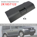 2003-2010 VW Caddy 2K1 tampa do porta-luvas 2K1857122 preta genérica