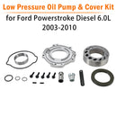 2003-2010 Ford 6.0L Powerstroke Niederdruck Ölpumpe & Deckel Kit 3C3Z-6616-BA 3C3Z-6608-BA Generic