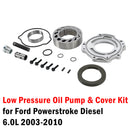 2003-2010 Ford 6.0L Powerstroke Niederdruck Ölpumpe & Deckel Kit 3C3Z-6616-BA 3C3Z-6608-BA Generic
