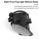2011-2019 Opel Corsa Diesel Panel Van Right Front Fog Light 13253626 1710044 Generic