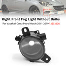 2011-2019 Opel Corsa Diesel Panel Van Right Front Fog Light 13253626 1710044 Generic