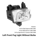 2003-2008 Opel Vectra C Caravan Tåkelys foran venstre 6710025 93172403 Generisk