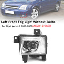 2003-2005 Opel Signum Left Front Fog Light 6710025 93172403 Generic