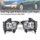 2005-2009 Vauxhall Vectra C Pair främre dimljus 1710362 1710363 Generic