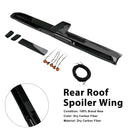 2025 Mercedes Benz G-Class W465 + mit 5 LED-Leuchten Carbon Fiber Rear Roof Spoiler Wing Generic
