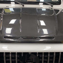 2025 Mercedes Benz G-Class W465 + Carbon Fiber Shark Style Front Hood Panel Generic