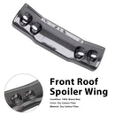 2025 Mercedes Benz G-Class W465 + (Geruschdmpfungsleiste muss entfernt werden) Adventure style Front Roof Spoiler Wing Generic