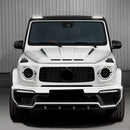 2019-2023 Mercedes Benz G-Class W464 W463A mit LED-Leuchten Shark style Front Roof Spoiler Wing Generic