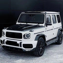 2019-2023 Mercedes Benz G-Class W464 W463A mit LED-Leuchten Shark style Front Roof Spoiler Wing Generic