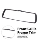 2019-2023 Mercedes Benz G-Class W464 W463A B700 B800 B900 Dry Carbon Fiber Front Grille Frame Trim Generic
