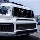 2019-2023 Mercedes Benz G-Class W464 W463A B700 B800 B900 Dry Carbon Front Bumper Lip Generic