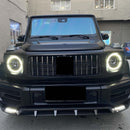 2019-2023 Mercedes Benz G-Class W464 W463A Dry Carbon Front Bumper Lip Generic