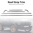 2019-2023 Mercedes Benz G-Class W464 W463A Dry Carbon Roof Strip Trim Generic