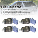 1996-1997 Toyota Previa DX 2.4L Supercharged 4pcs Fuel Injector 23250-76010 FJ181 Generic