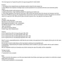 1991-1995 Toyota Previa DX 2.4L naturalnie wolnossące 1 sztuka dysza wtryskiwacza 23250-76010 FJ181 Generic