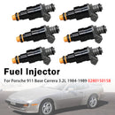 1987-1988 Porsche 944 S 2.5L DOHC NA 6Stück Einspritzdüse 0280150158 832-12101 Generic