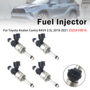 2020 Toyota Highlander Hybrid 2.5L 4Stück Einspritzdüse 23250-F0010 23250F0010 Generic