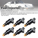 1984-1989 Porsche 911 Carrera 3.2L NA 6-piece fuel injector 0280150158 832-12101 Generic