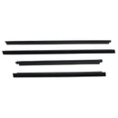 2009-2013 Toyota Corolla 4pcs Interior Door Window Glass Seal Strips 68171-12340 68172-12260 Generic