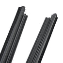 2009-2013 Toyota Corolla 4pcs Interior Door Window Glass Seal Strips 68171-12340 68172-12260 Generic