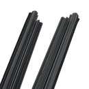 2009-2013 Toyota Corolla 4pcs Interior Door Window Glass Seal Strips 68171-12340 68172-12260 Generic