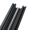 2009-2013 Toyota Corolla 4pcs Interior Door Window Glass Seal Strips 68171-12340 68172-12260 Generic