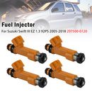 2003-2018 Suzuki Ignis II MH 1.5 Sport 109PS 4-piece fuel injector 297500-0120 Generic