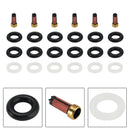 2004-2007 Ford Mondeo Mk III 3.0 V6 24V REBA 204HP Einspritzventil Dicht-O-Ring 0280150158 0280155885 0280155884 Generic