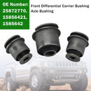 2006-2010 Hummer H3 H3T 3pcs Front Differential Bearing Holder 96401-EZ70B 25872770 15856421 Generic