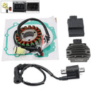 2005-2008 Yamaha YFM125GH Grizzly 125 Hunter CDI Tenningsboks Tennspole Stator Regulator Pakning Generisk