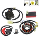 1988-1993 Honda TRX300 Big Red 300 18 Pin Stator Regulator CDI Ignition Box Ignition Coil Kit Generic