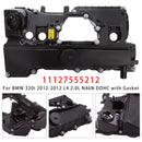 2012 BMW 320i L4 2.0L N46N DOHC mit Dichtung Ventildeckel Mit Dichtung 11127555212 11128645888 11127553171 Generic