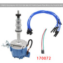 d Big Block FE V8 170072 Verteiler 332 352 360 406 427 428 & Zündkabel HEI008BL SPW012BL Generic