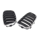 2012-2014 BMW 1-Series F20 F21 3-door Pre-facelift 2PCS Front Bumper Kidney Grille Grill 551137239021 51137262119 Generic
