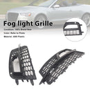 2010-2017 Audi A5 S5 Cabriolet (Black Edition Plus) Black Front Fog Lamp Grill 8T0807681P01C 8T0807682P01C Generic
