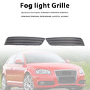 2008-2012 Audi A3 8P 2PCS Front Bumper Fog Light Lamp Cover Grill Grille 8P0807681D 8P0807681E Generic