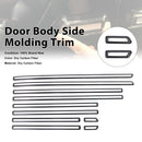 2019-2026 Mercedes Benz G-Class W464 W465 Carbon Fiber Door Body Side Molding Trim Generic